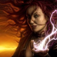 Схема вышивки «Маг молнии»