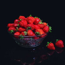 Схема вышивки «Клубника»