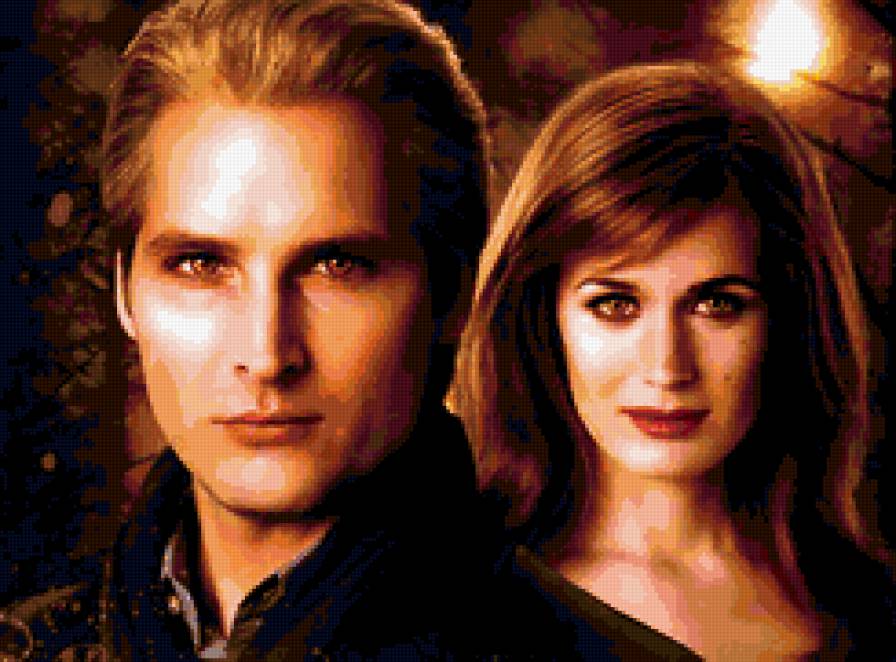 Карлайл и Эсми - пара, вампиры, фильм, кино, сумерки - предпросмотр