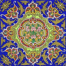 Схема вышивки «Узор на подушку»