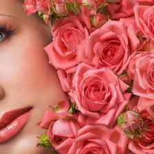 Схема вышивки «женский образ»