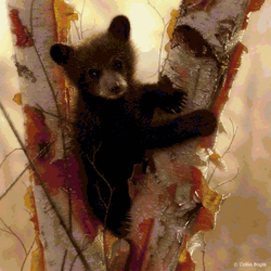 Медвеженок - животные, картинка - предпросмотр