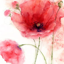 Схема вышивки «акварель»