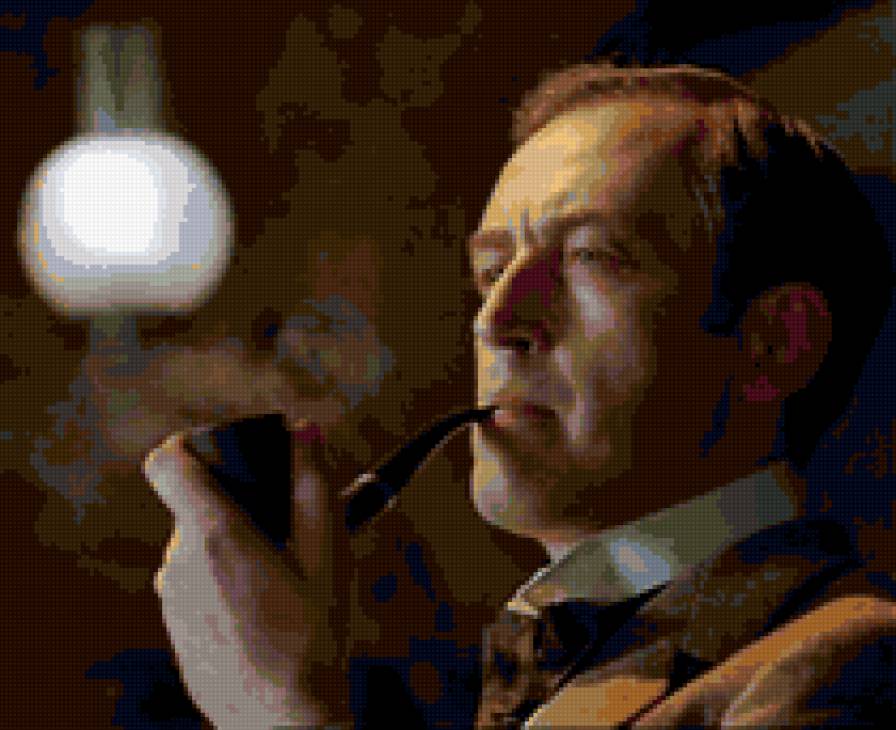 шерлок холмс - актер, портрет, шерлок холмс, звезда - предпросмотр