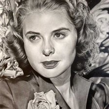 Схема вышивки «винтажная девушка»