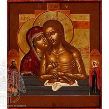 Схема вышивки «Не рыдай мене мати»