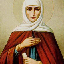 Схема вышивки «Св. Анна»