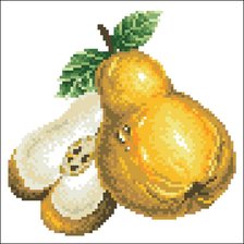 Схема вышивки «груша»