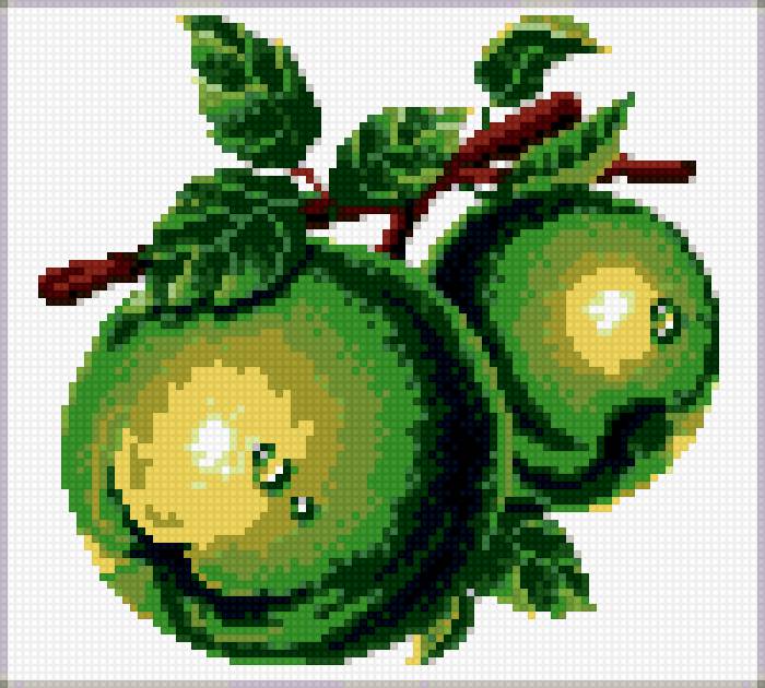 яблоки - для кухни, яблоко, фрукты, яблоня, панно - предпросмотр