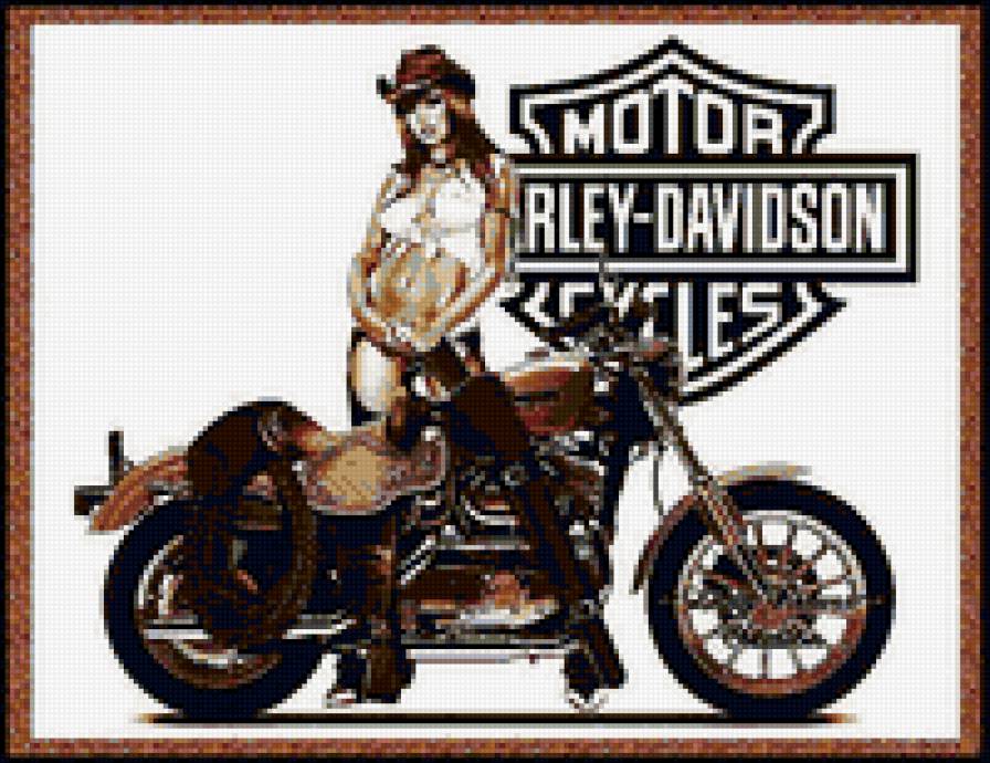 Harley-Davidson. - харлей, мото, мотоцикл, байк, девидсон - предпросмотр