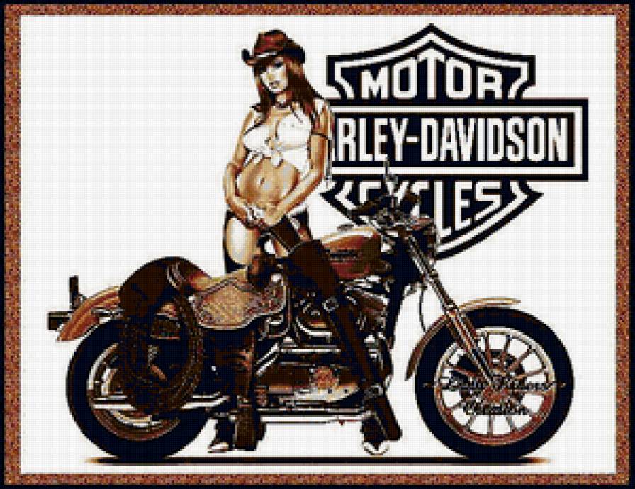 Harley-Davidson. - мото, байк, харлей, девидсон, мотоцикл - предпросмотр