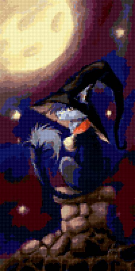 Ведьмочка Аня - картинка, кошка, юмор, кот, животные - предпросмотр