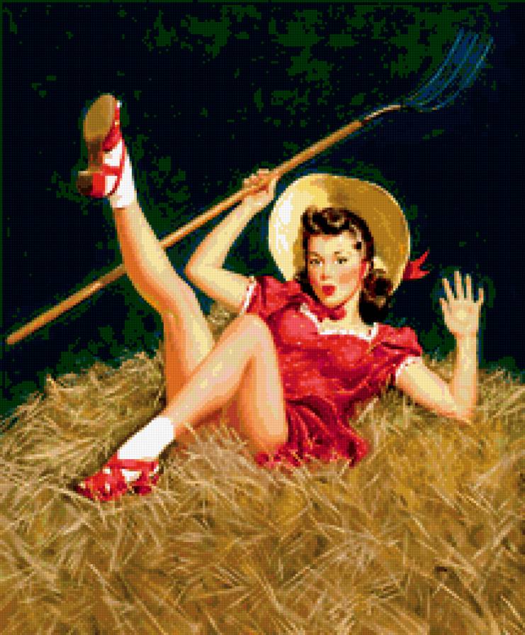 №371398 - пин-ап девушка - предпросмотр