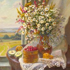 Схема вышивки «Букет»