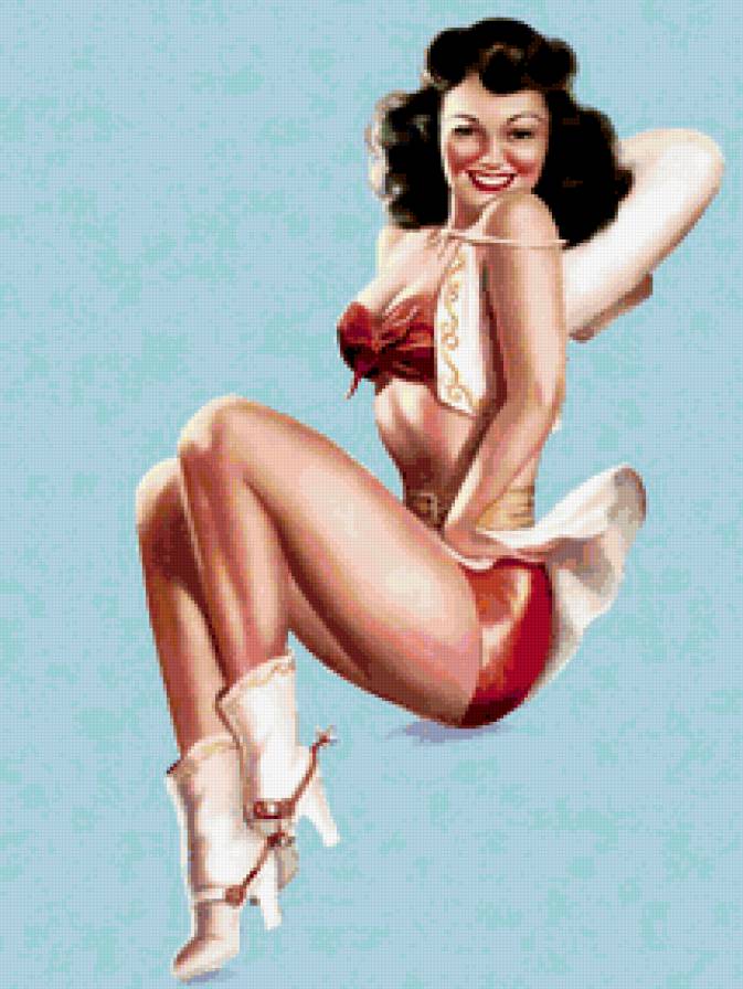 №371428 - девушка, пин-ап - предпросмотр