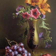 Схема вышивки «Тигровые лилии»