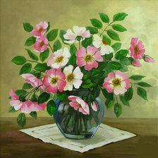 Схема вышивки «Цветы»