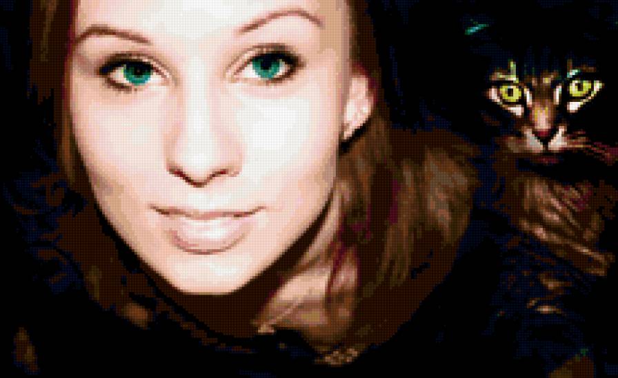 Ксюха моя. - фотошоп - предпросмотр