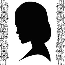 Схема вышивки «Силуэт»