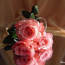 Схема вышивки «розы»