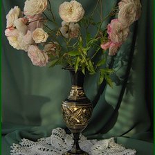 Схема вышивки «розы»