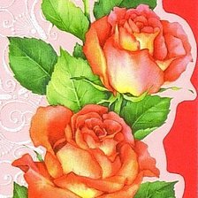 Схема вышивки «Розы»