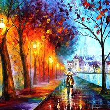 Схема вышивки «Вечер»