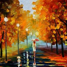 Схема вышивки «осень»