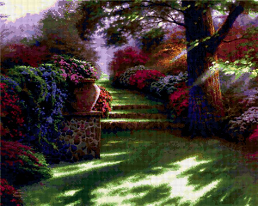 парк - пейзаж, аллея - предпросмотр