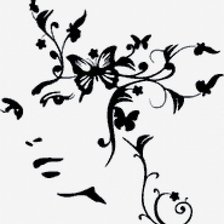 Схема вышивки «черно-белое»