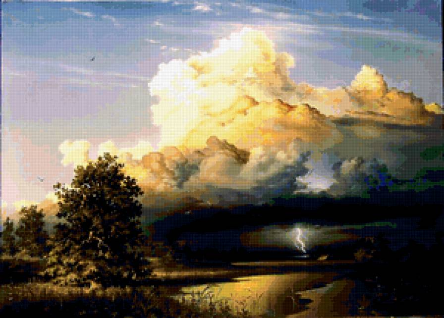 Гроза - современные художники, ковальчук с. - предпросмотр