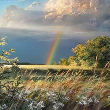 Схема вышивки «Радуга»