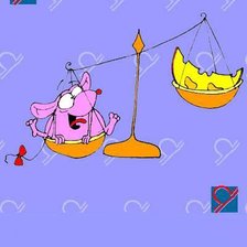 Схема вышивки «гороскоп весы»