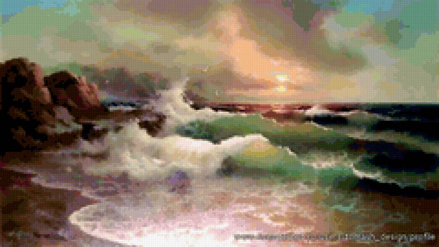 Море - дмитриев г., современные художники - предпросмотр