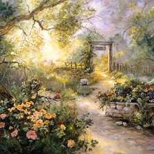 Схема вышивки «серия "парки"»