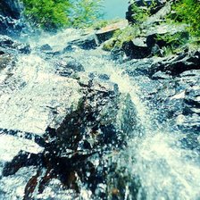 Схема вышивки «водопад»