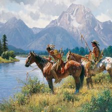 Схема вышивки «картина»