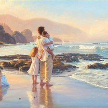 Схема вышивки «семья»