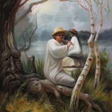 Схема вышивки «обман зрения»