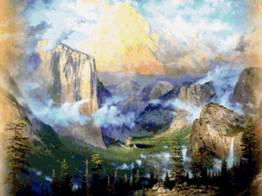 №373827 - цветы, живопис, красота женщины, девушка, фэнтези, картины, дети - предпросмотр