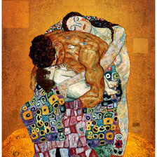 Схема вышивки «Климт Густав Фамилия»