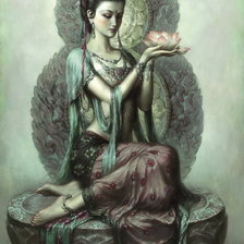 Восточная девушка