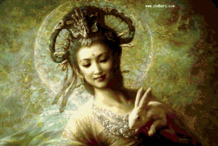 Восточная девушка - предпросмотр