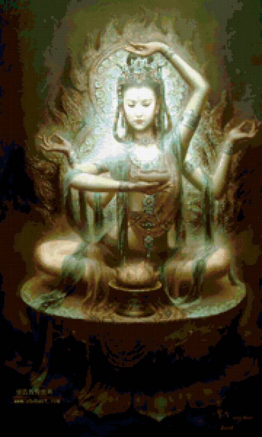 Восточная девушка - предпросмотр