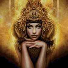 Схема вышивки «Клеопатра»