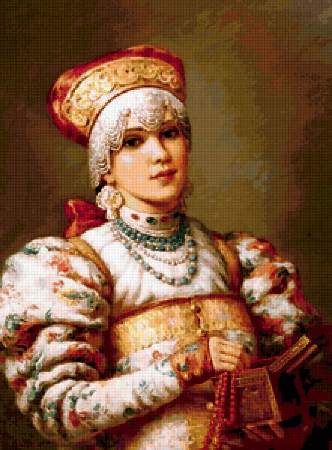 Русская красавица - предпросмотр