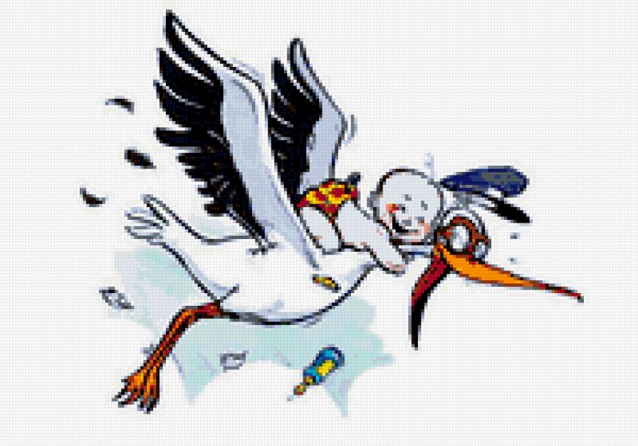 №374276 - аист, детские - предпросмотр