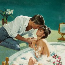 Схема вышивки «в пене»