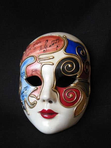 маска - веселье, праздник, венеция, люди, маски, карнавал - оригинал