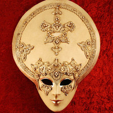 Схема вышивки «маска»